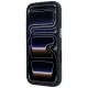 Чехол Karl Lagerfeld Grained Choupette Head Metal MagSafe для iPhone 17 Pro / 18 Pro, бордо