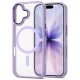Tech-Protect MagMat MagSafe vāciņš iPhone 17 – caurspīdīgi violets | Phone Case Cover