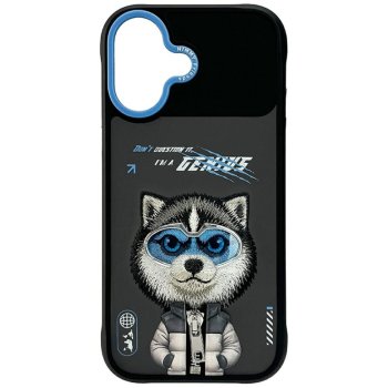 Nimmy Cool&Cute 2.0 Wolf vāciņš Apple iPhone 17, Melns