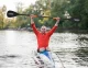 Atstarojoša SUP un kajaka airu uzlika ar neslīdošu pārklājumu