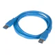 Кабель USB 3.0 Maclean MCTV-582, USB-A - USB-A, 1.8 м, синий