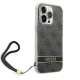Guess 4G Print Strap iPhone 14 Pro vāciņš, Black