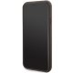 Guess iPhone 11 / XR vāciņš 4G Collection Leather Metal Logo MagSafe, brūns