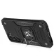 Wozinsky Ring Armor vāciņš Samsung Galaxy S23+ ar gredzenu un statīvu, melns