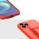Чехол для iPhone 12 Pro Max со шнурком на шею, светло-голубой