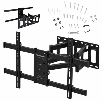 Adjustable TV Wall Mount Bracket for 32-85" TVs, up to 50 kg, VESA, Black