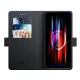 3mk Wallet Case atverams vāciņš iPhone 16e tālrunim, melns