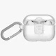 Uniq Glase Pro Lock Case maciņš priekš AirPods Pro 3, caurspīdīgs