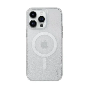 Apple iPhone 14 Pro Max 6,7" Uniq Etui Coehl Lumino Case Cover, Silver | Чехол Кейс Бампер...