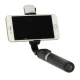Selfie Stick with Tripod, Bluetooth Remote and LED Light, Black
