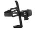 Universal bike bottle holder for handlebar and stroller, black
