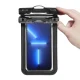 Spigen A601 Universal Waterproof Case ūdensdrošs vāciņš (2 gab.), melns