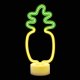 Pineapple LED Neon Light on Stand Forever Light FSC-12 USB-C, Orange and Green