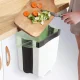 Складное подвесное ведро для мусора, 8 л, белое