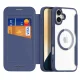 Apple iPhone 16 6.1\'\' DUX DUCIS Skin X Pro MagSafe Case Cover, Blue | Telefona Vāciņš Maciņš Apvalks Grāmatiņa