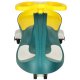 Swing Fix S3 Gravity Ride-On Toy with LED Wheels, Green/Yellow