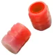 Glowing Car Tire Valve Caps 2 Pcs, Red