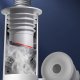 Silicone Magnetic Siphon 35-40mm, Grey