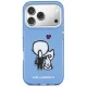 Karl Lagerfeld Karl & Choupette MagSafe vāciņš iPhone 17 Pro, Zils