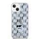 Apple iPhone 15 6.1\'\' Karl Lagerfeld Monogram Choupette Cover Case, Transparent | Telefona Vāciņš Maciņš Apvalks...