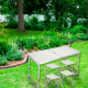 Travel Furniture Set Folding Table and 4 Chairs