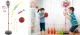 Bērnu Basketbola Grozs ar Bumbu un Statīvu + Loka Šaušanas Komplekts ar Bultām Darts, 2in1 | Basketball Hoop...