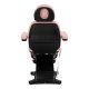 Sillon Classic elektriskais kosmētikas krēsls ar 3 motoriem, rozā/melns