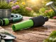 DIVODV Garden Hose Watering Set with Spray Gun and Quick Connectors