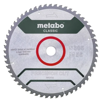 Metabo PrecisionCutClassic saeketas puidule 305 x 30 mm, 56 hammast
