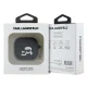 Karl Lagerfeld Silicone Karl&Chaupette Head 3D Case for AirPods 4 Black
