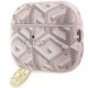 Guess AirPods Pro 2 maciņš Gcube Classic Gold Logo W/Charm, rozā