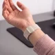 Pulksteņa siksniņa Tech-Protect NylonMag priekš Samsung Galaxy Watch 40/44/46 mm, bēša