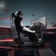 NanoRS RS702 Racing Simulator Cockpit with Seat and Wheel Stand, up to 130kg, up to 50\"