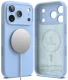 Чехол Ringke Silicone MagSafe для iPhone 18 Pro Max, светло-голубой