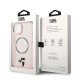 Karl Lagerfeld vāciņš iPhone 14 Karl & Choupette Rozā