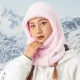 Qunature Arctic Velvet slēpošanas balaklava, L izmērs, rozā