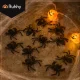 Пластиковые пауки для декора Ruhhy 00026028, 10 шт., черные