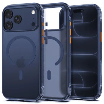 Чехол Tech-Protect MagAir MagSafe CC для iPhone 18 Pro Max / 17 Pro Max, Matte Dark Blue