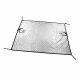 Waterproof Car Windshield Cover for Ice and Sun Protection, 242x142 cm, Black
