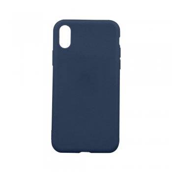 Samsung Galaxy A73 5G Matte TPU Case Cover Shell, Navy Blue | Matēts Silikona Vāciņš Maciņš Apvalks Bamperis