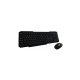 Rebeltec VORTEX Wireless Set: Keyboard and Mouse Combo, Black
