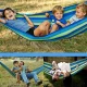 Двухместный садовый гамак без планки Gardlov, 240x150 см, 150 кг,...