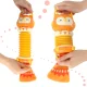 Bērnu Mazs Akardeons Mūzikas Instruments ar apgaismojumu, pūce | Children\'s Small Accordion