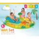 Надувной игровой центр детский бассейн с горкой динозавр INTEX 57166