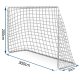 Neo-Sport futbola vārtu tīkls 300x200x90 cm