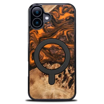 Bewood unikāls korpuss iPhone 16 Plus - oranžs ar MagSafe | Unique Case for Orange with