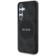 Чехол Guess 4G Round Patch Classic Logo MagSafe для Samsung Galaxy S25 Plus черный