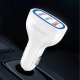 Dudao R7S Car Charger 3x USB Quick Charge 3.0 18W, White