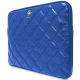 Guess 14\" klēpjdatora maciņš Quilted 4G, zils