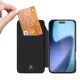 Dux Ducis Skin Pro iPhone 17 Wallet Case, Black